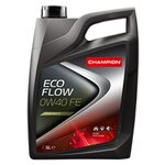 Синтетическое моторное масло Champion ECO FLOW 0W40 FE - изображение