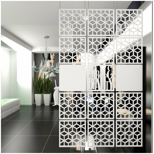 Декоративная перегородка для салона красоты ШиП 