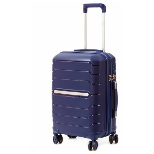 Чемодан SUPRA LUGGAGE, 35 л, размер S, синий