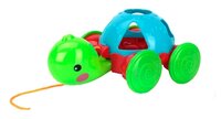 Каталка-игрушка Умка Черепаха-сортер (B1296691-R) со звуковыми эффектами красный/голубой/зеленый