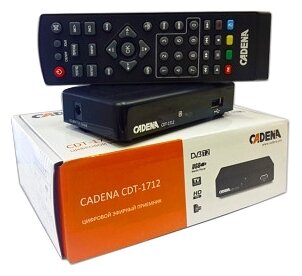 Приставка для цифрового ТВ Cadena CDT-1712 (046/91/00051350)