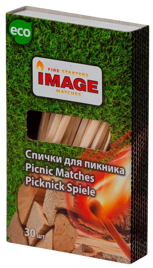 Image Спички для пикника 85 мм 3 упаковки по 30 шт.