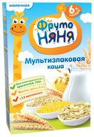 Каша ФрутоНяня молочная мультизлаковая (с 6 месяцев) 200 г, 9 шт.