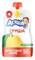 Пюре Агуша груша (с 4 месяцев) 90 г, 10 шт