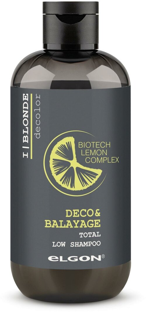 Шампунь для волос Deco&Balayage Total Low I Blonde Elgon, 250 мл