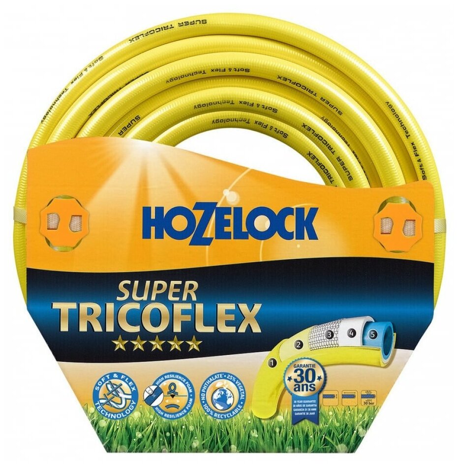 Шланг SUPER TRICOFLEX (12.5 мм; 50 м) Hozelock 116787 - фотография № 4