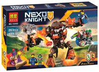 Конструктор BELA Nexo Knight 10482 Инфернокс и захват Королевы