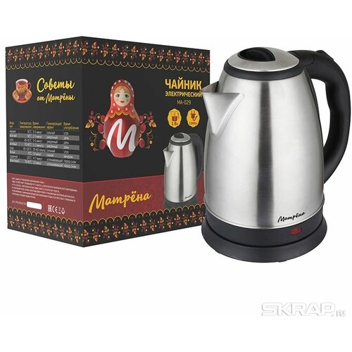 Чайник электрический 18Л 1500ВТ диск нерж СТ 5964 матрена 224800₽