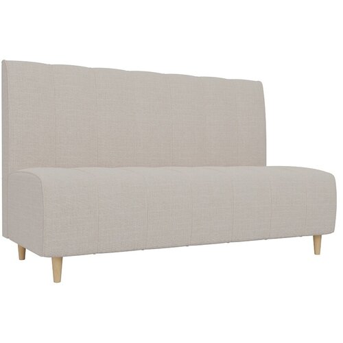 Прямой диван Ральф Бежевый Рогожка