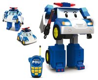 Робот-трансформер Silverlit Robocar Poli 31 см белый/синий