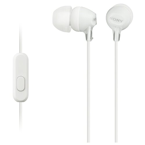 Проводные наушники Sony MDR-EX15AP, белый