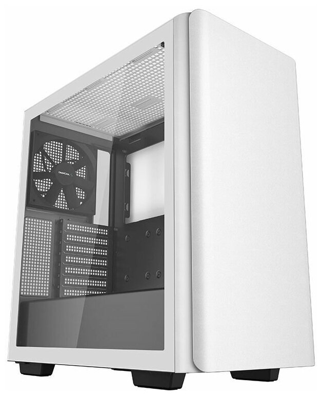 Корпус Deepcool CK500 белый без БП ATX 2x120mm 1x140mm 2xUSB3.0 audio bott PSU
