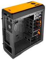 Компьютерный корпус AeroCool Dead Silence 200 Orange Window Edition