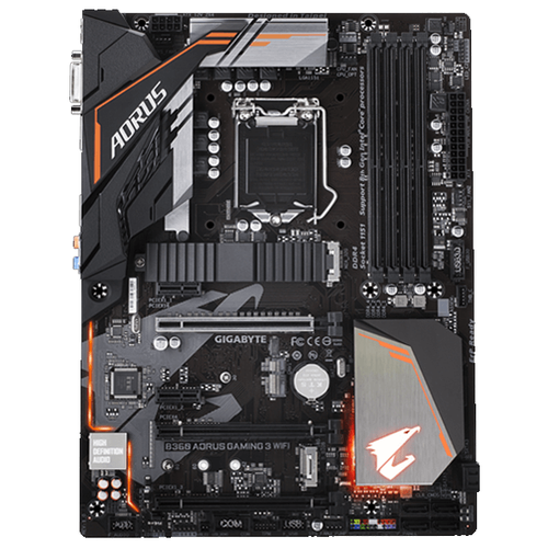 фото Материнская плата GIGABYTE B360 AORUS GAMING 3 WIFI (rev. 1.0)