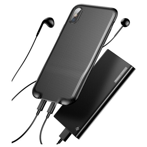 фото Чехол baseus audio case для apple iphone x black