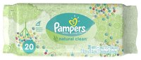 Влажные салфетки Pampers Natural Clean 20 шт.