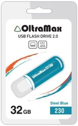 Флешка OltraMax 230 32 GB, blue