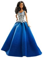 Праздничная кукла Barbie в синем платье, DGX99