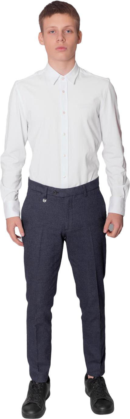 Рубашка Antony Morato, полуприлегающий силуэт, размер 56, белый