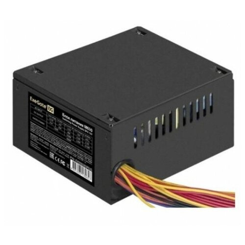 Блок питания 600W ExeGate M600 (SFX, APFC, КПД 87% (80 PLUS Silver), 8cm fan, 24pin, 4+4pin, 3xSATA, for delta afc0812dd dc12v 0 75a 8020 8cm 80mm 80x80x20mm 4pin 4wire high speed cooling fan