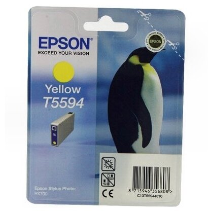 Картридж EPSON Т559440 для МФУ RX 700 515 стр. жёлтый
