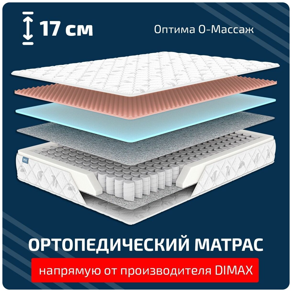 D4 Оптима О-Массаж 140x190