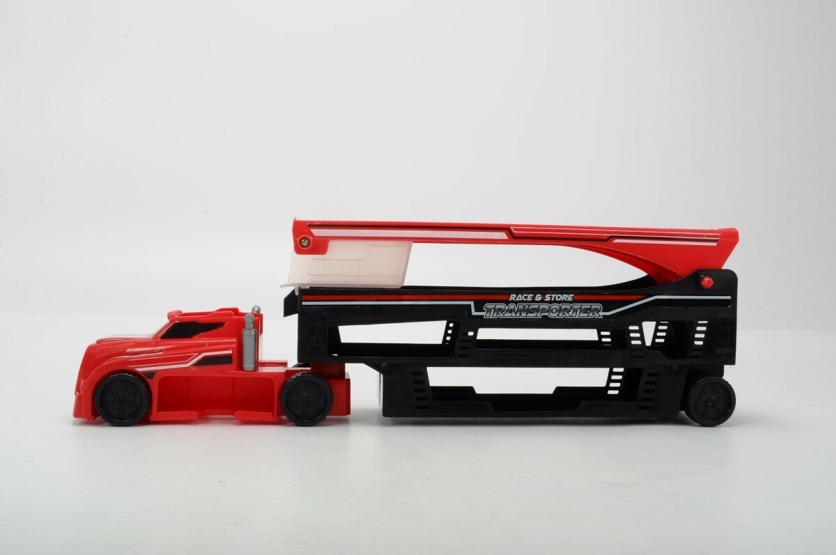 Игровой набор Dickie Автовоз с машинкой красный (4 уровня) 44.5 см - фото №9