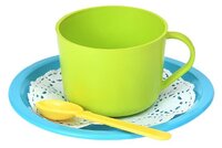 Набор посуды Росигрушка Мята 9412 желтый/голубой/зеленый