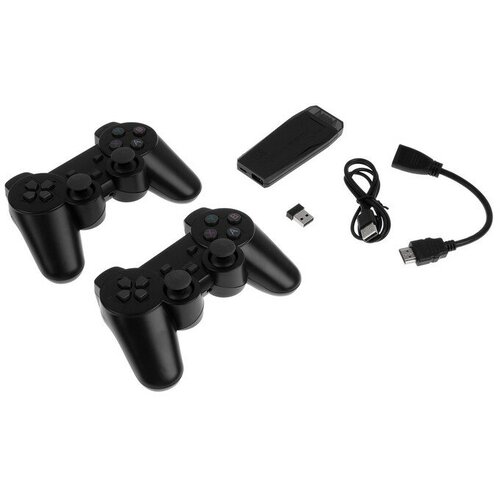 Игровая приставка Game-5 81632 бита 4K HD 32 ГБ HDMI microSD 2 джойстика чёрная 485800₽