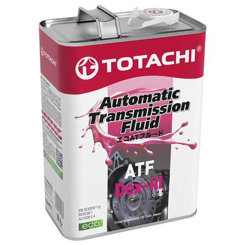 Трансмиссионное масло Totachi ATF Dex-III, 4 л