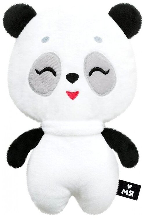 Игрушка-грелка Мяшечки Панда, 24 см, белый/черный