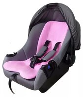 Матрас для автокресла PROTECTION BABY MINI Color розовый-горох