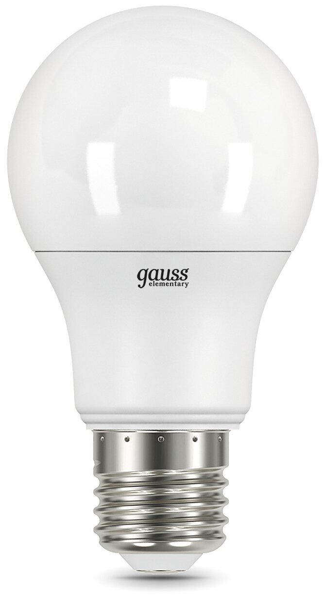 Светодиодная лампа Gauss LED A60\А55 7W E27 4100K (упаковка 10 шт)