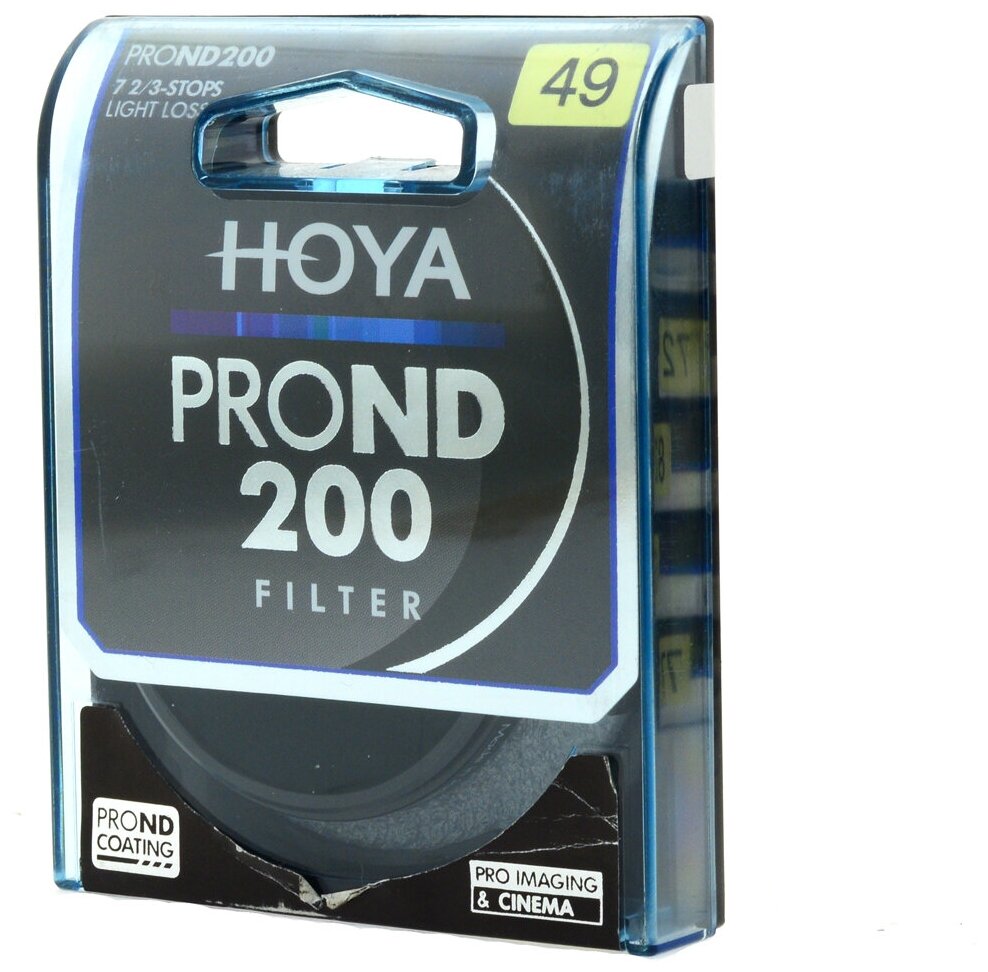 Фильтр нейтрально серый Hoya ND200 PRO 49mm