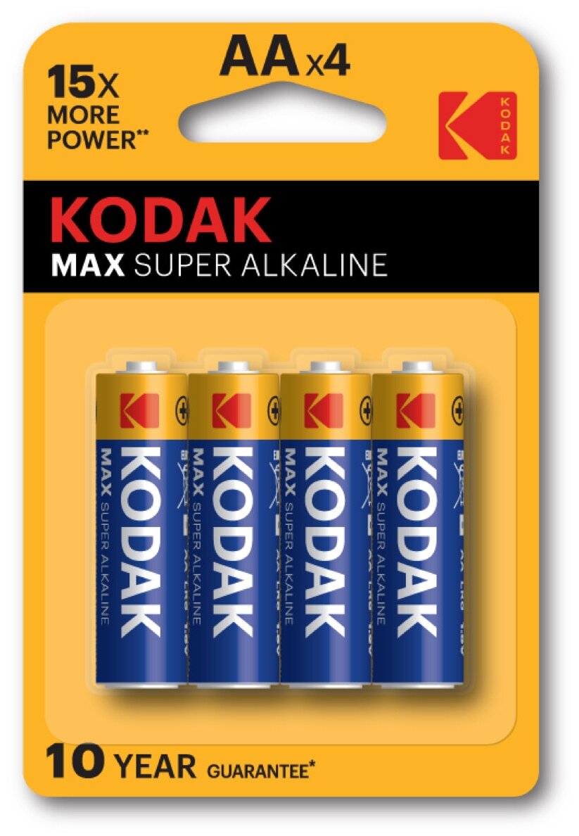 Элемент питания KAA-4 Kodak Max 4xBL LR 6 / цена за 1 шт /