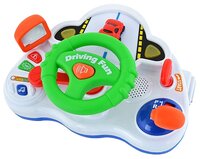 Интерактивная развивающая игрушка Keenway Занимательное вождение белый/зеленый
