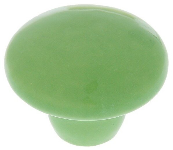 фото Ручка-кнопка Ceramics 002, керамическая, фисташковая