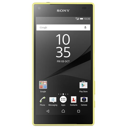 Смартфон Sony Xperia Z5 Compact 232 ГБ 1 nano SIM желтый 1049000₽