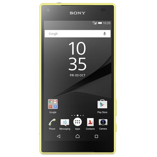 Смартфон Sony Xperia Z5 Compact 2/32 ГБ, 1 nano SIM, желтый