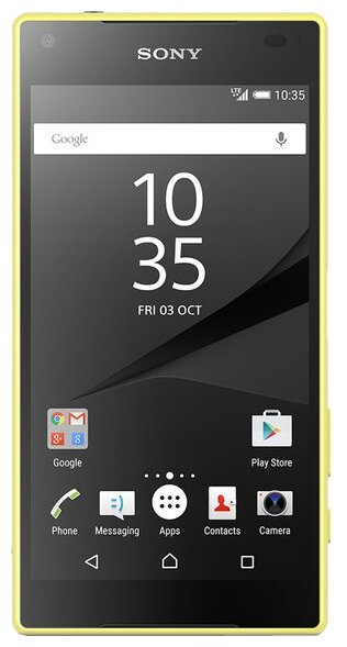 Смартфон Sony Xperia Z5 Compact 32 Гб, желтый