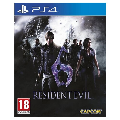 Игра Resident Evil 6 для PlayStation 4 игра resident evil 7 biohazard playstation hits для playstation 4