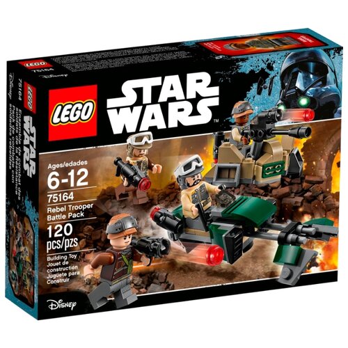 LEGO Star Wars 75164 Боевой набор Повстанцев, 120 дет. боевой спидер генерала гривуса lego® star wars 75199