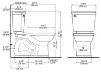 Унитаз American Standard Portsmouth 213AA.104