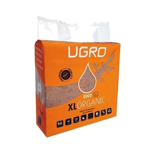 Субстрат кокосовый UGro XL Organic 70 л., 70 л, 5 кг