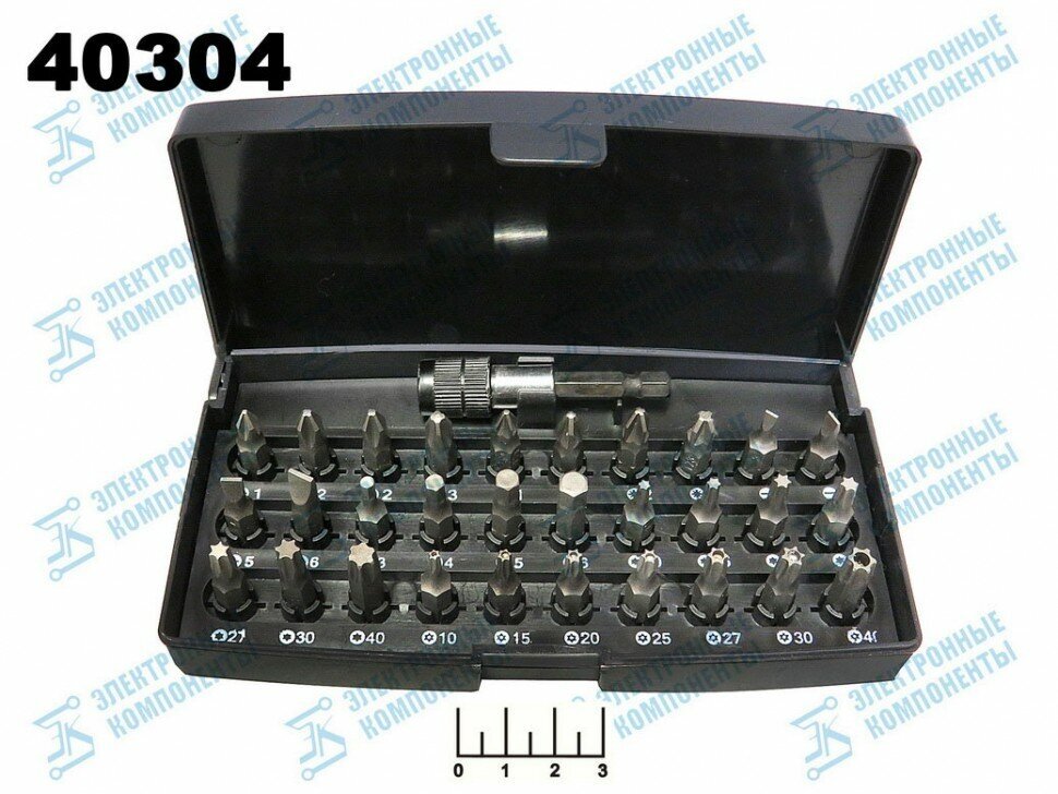 Набор бит FIT 57856 (31 штука)