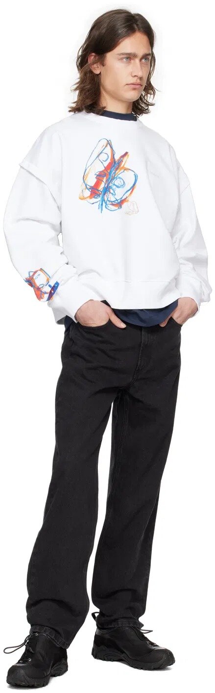 Свитшот Etudes, размер S, , белый — фото 1