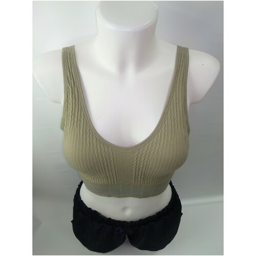 фото Топ , размер 42/48, хаки fen shilin