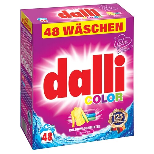 Стиральный порошок Dalli Color, 3.12 кг