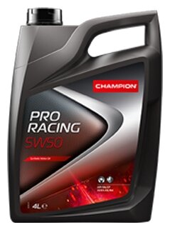 Масло Мот. Синт. Champion Pro Racing 5W50 (4Л) CHAMPION OIL арт. 8205118