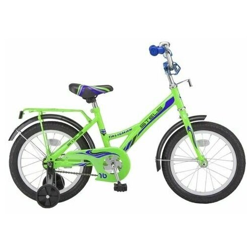 Детский велосипед с боковыми колесами 16 дюймов на 4-5 лет 16 Talisman Зеленый 814000₽